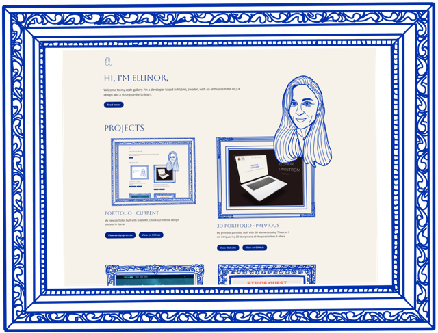 Current portfolio project
